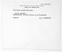 Image Associated With the Occurence